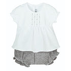 Conjunto Pololo para bebe gris Celi Calamaro